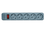 Сетевой фильтр Centek CT-8900-5-3,0 Gray